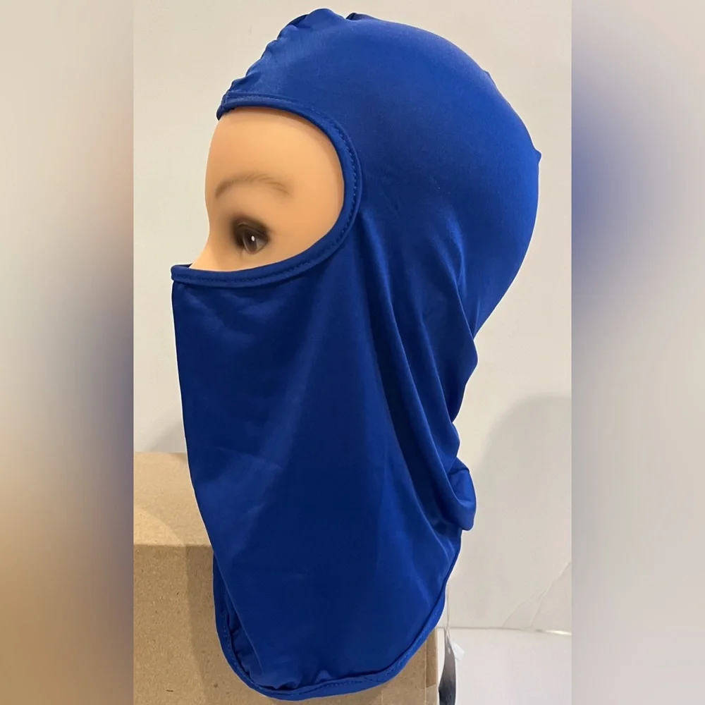 Blue (Unisex) Tactical Balaclava Windproof Hood Face Ski Mask Men & Women
